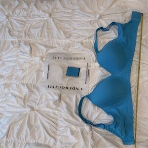 Smooth Light Blue T-Shirt Bra with Underwire Support